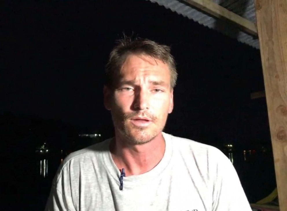 PHOTO: Simon Hammerling speaks to ABC News in a Skype interview, Oct. 15, 2019.