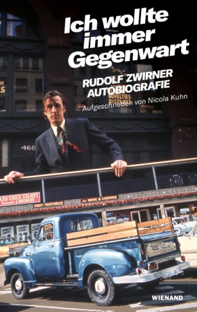 The cover for Rudolf Zwirner's new autobiography, written with Nicola Kuhn.