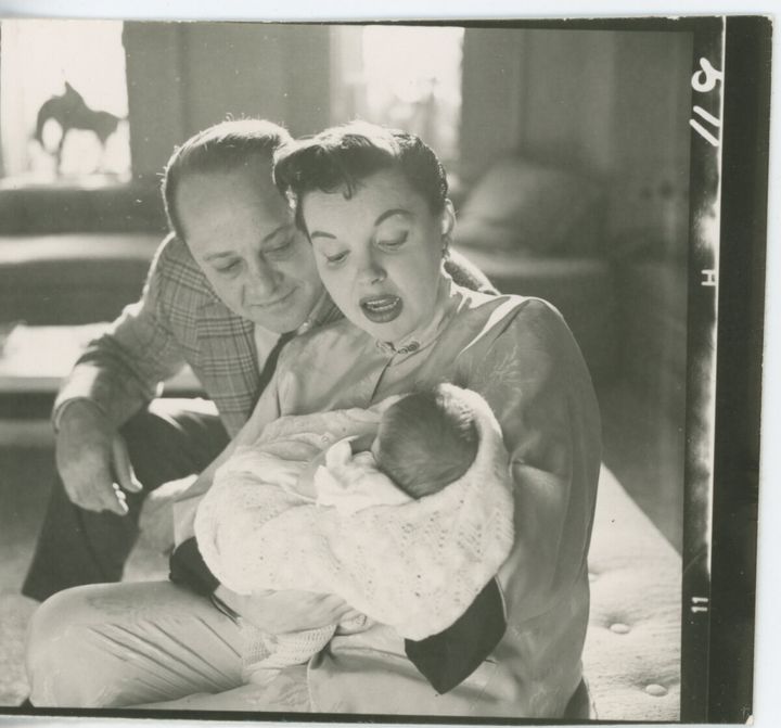 Luft (right) and Garland were married for 13 years and had two children, Lorna and Joey.&nbsp;