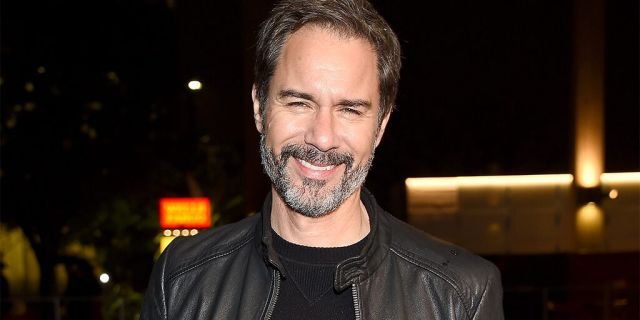 'Will &amp; Grace' co-star Eric McCormack tried to downplay a rumored feud on the set.