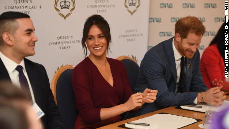It was business as usual for the Sussexes, who participated in a roundtable discussion on gender equality with The Queens Commonwealth Trust and One Young World at Windsor Castle on Friday.
