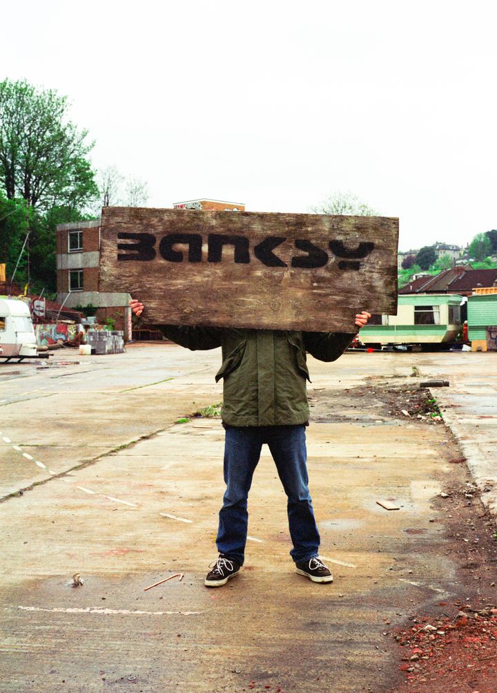 &ldquo;Banksy Captured&rdquo; contains previously unseen images that Steve Lazarides snapped of Banksy during their 11 years 