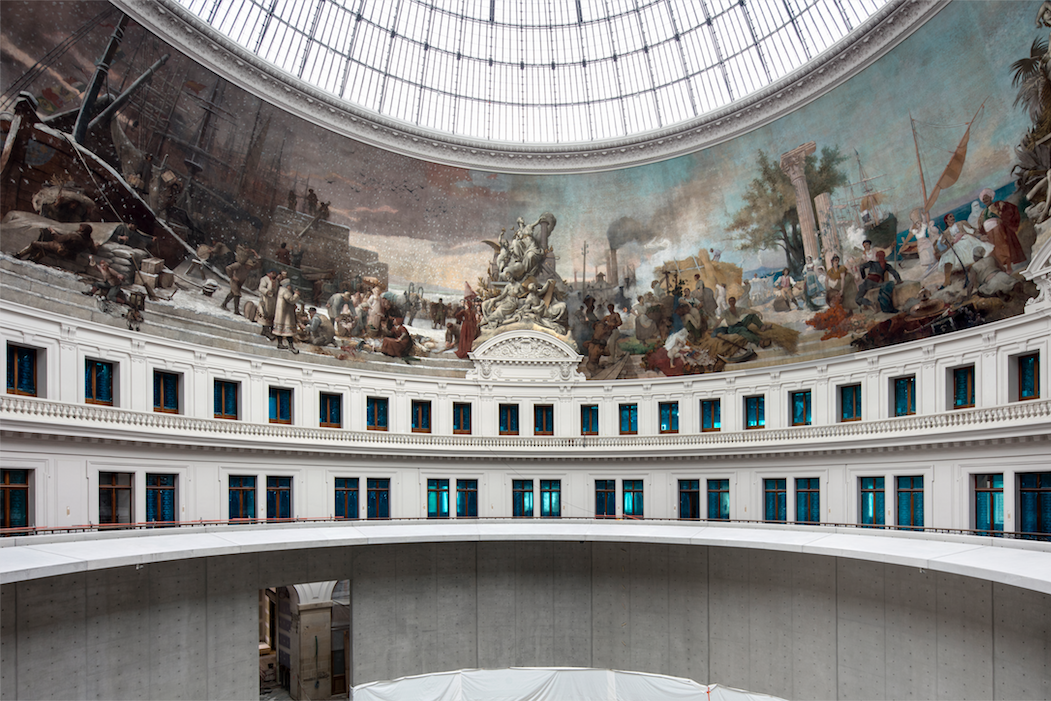 The Bourse de Commerce.