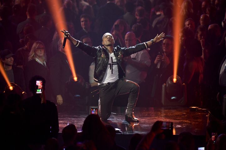 Kirk Franklin performs during the 50th Annual GMA Dove Awards at Lipscomb University on October 15, 2019, in Nashville, Tenne