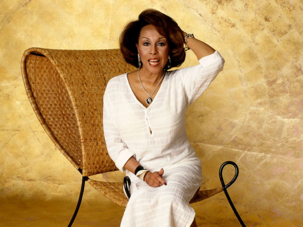 PHOTO: Portrait of American singer and actress Diahann Carroll in New York, circa 1990.