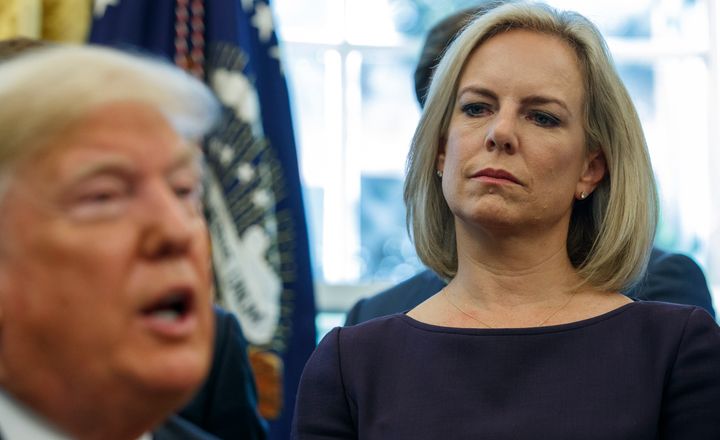As secretary of homeland security, Kirstjen Nielsen carried out President Donald Trump's policy of separating migrant familie
