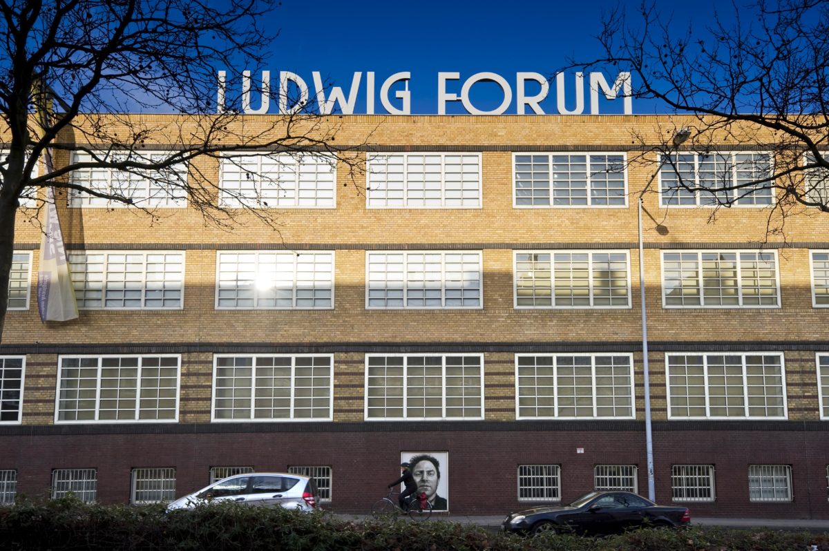 The Ludwig Forum for International Art in Aachen, Germany.