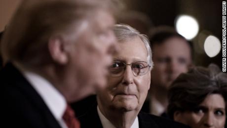 Trump warns GOP Senate leader Mitch McConnell about disloyal Republicans