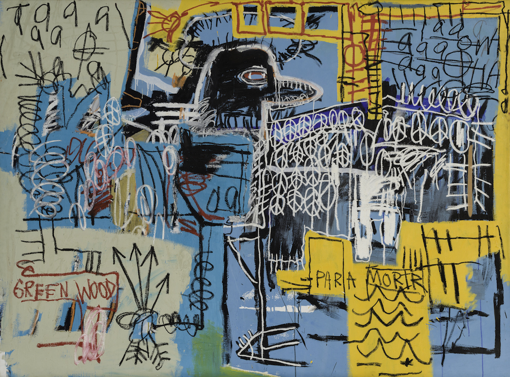 Jean-Michel Basquiat, 'Bird On Money,' 1981, acrylic and oil on canvas