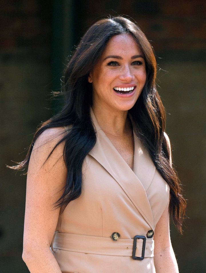 The Duchess of Sussex, patron of the Association of Commonwealth Universities, visits the University of Johannesburg in South