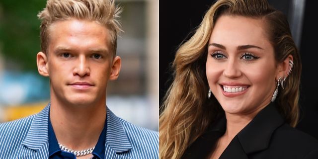 Cody Simpson and Miley Cyrus we caught kissing in Los Angeles shortly after her split from reality TV star Kaitlynn Carter