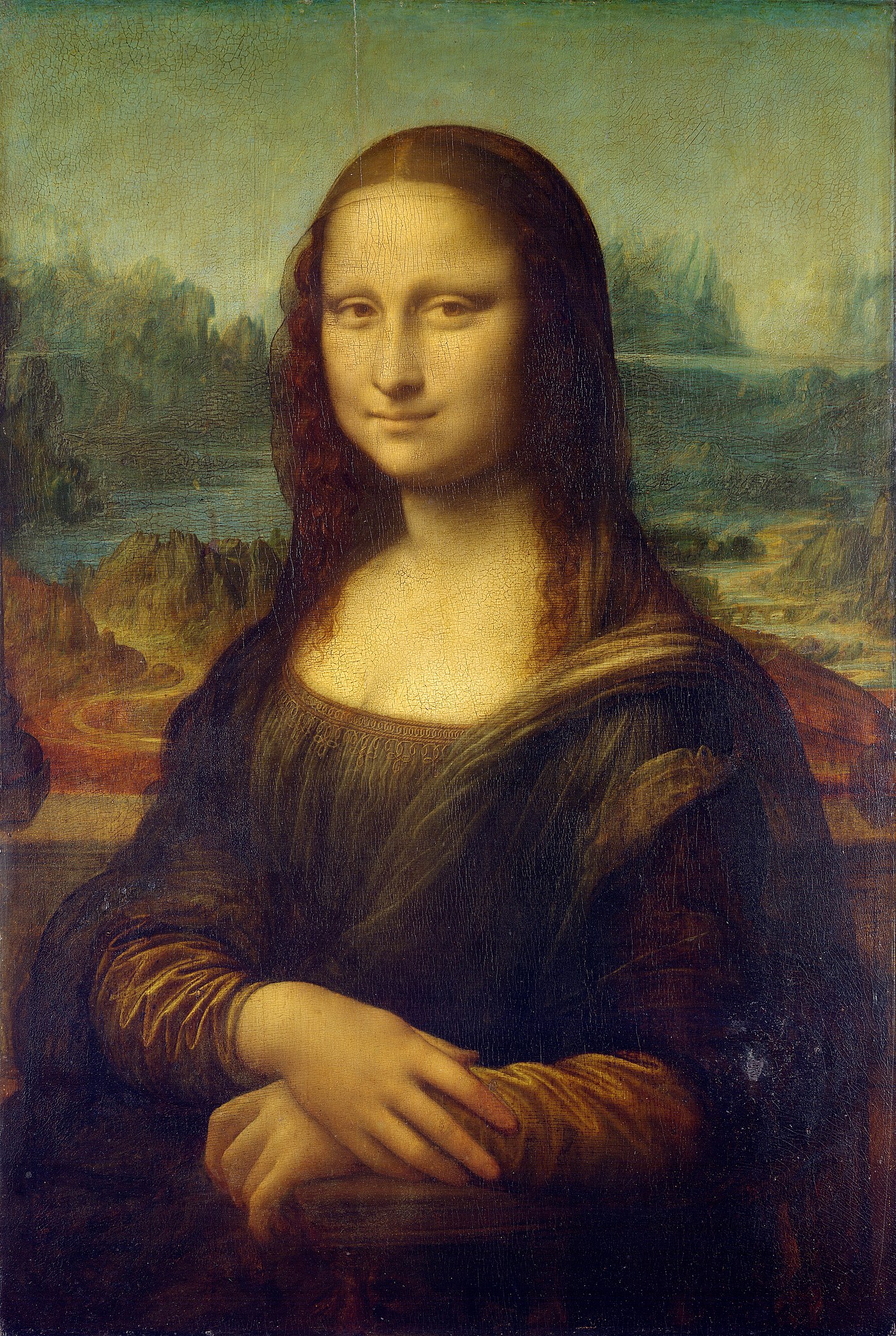 Leonardo da Vinci, 'Mona Lisa,' ca. 1503–06.