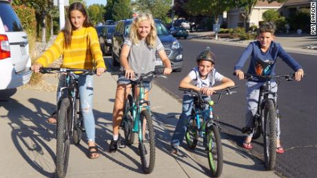 From left to right: Hope Claiborne, Makenna Rogers, Logan Hultman and Kashton Claiborne.