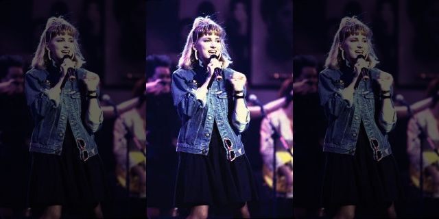 Debbie Gibson at the 40th Anniversary Tribute to Atlantic Records at Madison Square Gardens in New York City on 5/14/88 in New York City.