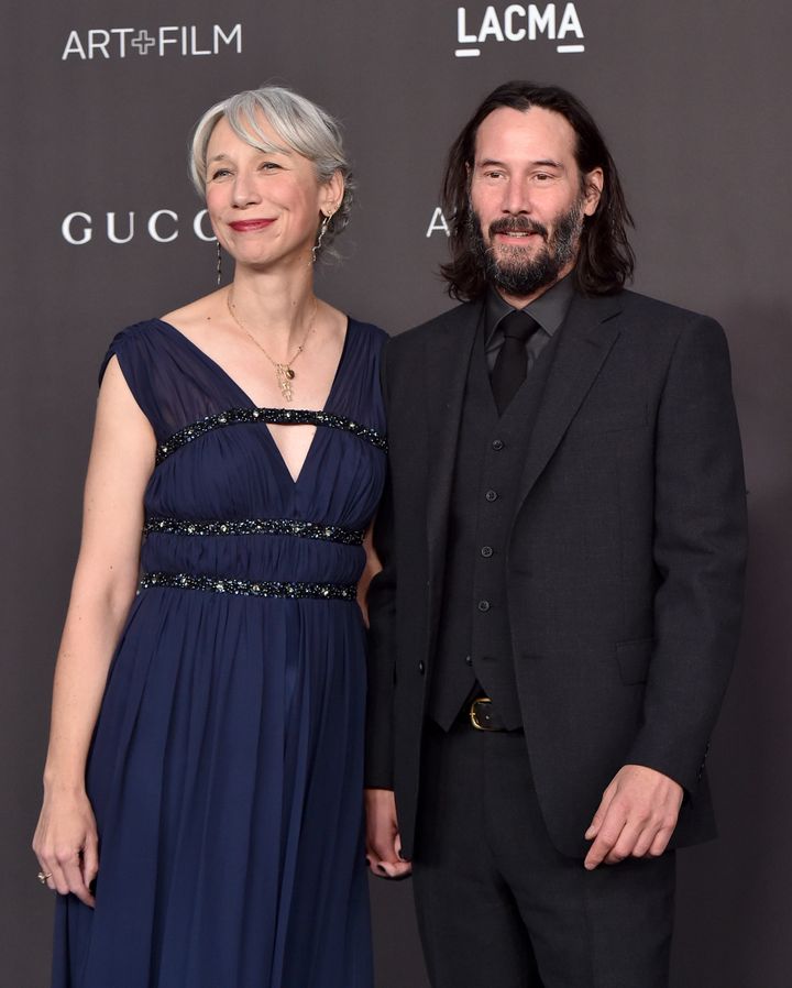 Alexandra Grant has been a friend and book collaborator with Keanu Reeves for a while.
