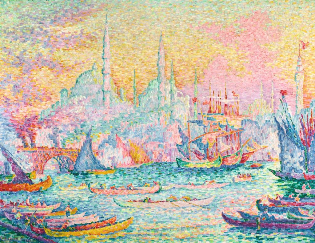 Paul Signac, 'La Corne d'Or (Constantinople)', 1907.