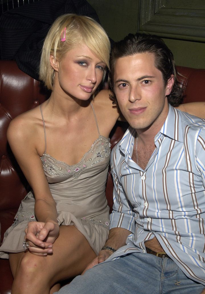 Paris Hilton and Harry Morton in an undated photo taken at the Hard Rock Hotel &amp; Casino in Las Vegas. The two reportedly 