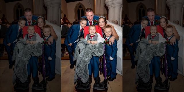 The pair were due to wed next summer but moved up the ceremony after learning that Ethan's cancer had returned, and was terminal. 