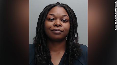 Tiffani Shadell Lankford, 32, faces a charge of aggravated assault, according to the Hays County Sheriff&#39;s Office