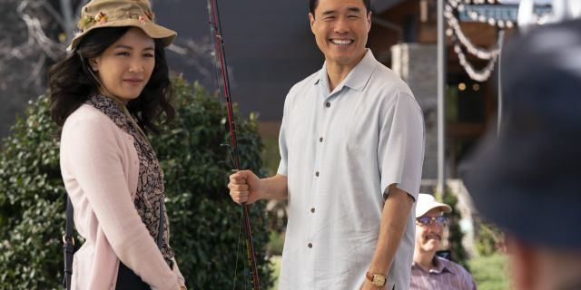 Constance Wu and Randall Park in an episode of 'Fresh Off the Boat.' (ABC/Mitch Haaseth) 