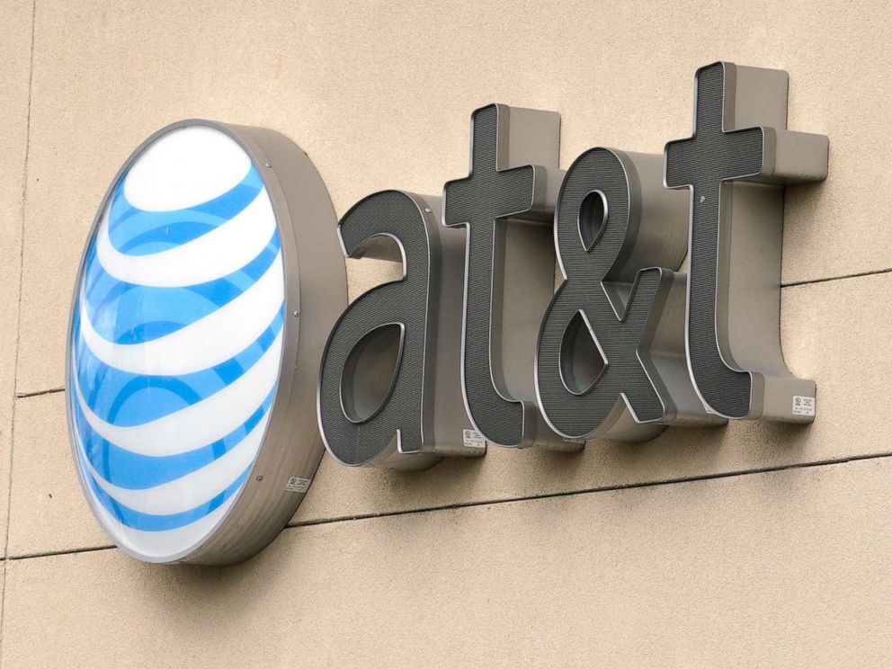 PHOTO: The AT&T logo adorns a store in Golden, Colo., July 25, 2017.