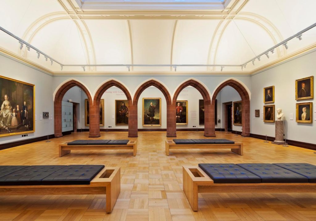 Inside the Scottish National Portrait Gallery