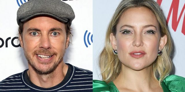 Dax Shepard (L) and Kate Hudson (R) had a brief fling in the late 2000s. 