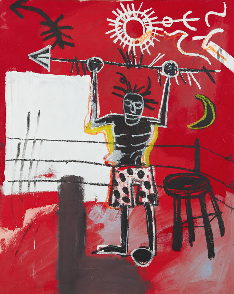 Jean-Michel Basquiat, The Ring, 1981, Phillips New York