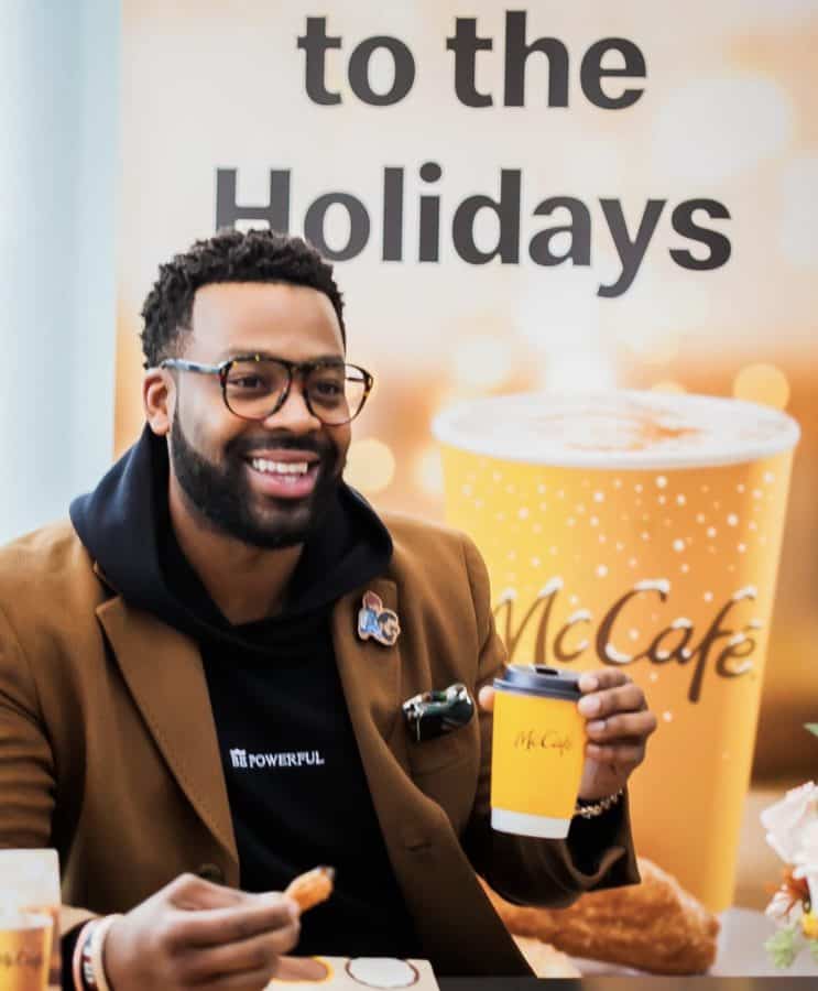 LaRoyce Hawkins Talks McDonald's Partnership and New Menu Items, Holiday Traditions and More