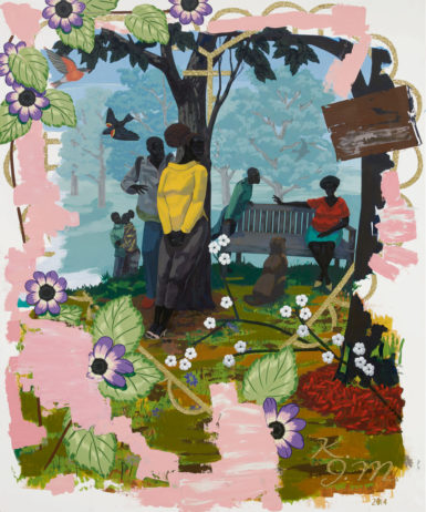 Kerry James Marshall, Vignette 19, 2014, Sotheby's New York