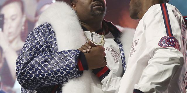 FILE - In this June 1, 2018, file photo, DJ Eric B and rapper Rakim shake hands after performing at the Yo! MTV Raps: 30TH Anniversary Experience at the Barclays Center in New York. Rapper and actor Eric B. was sentenced to a year’s probation Friday, Nov. 22, 2019, stemming from a motor vehicle stop and police chase that occurred nearly 19 years ago but wasn’t resolved because he failed to show up for his sentencing.