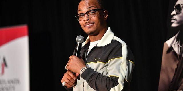 T.I. speaks onstage during Netflix Presents Rhythm+Flow Atlanta screening at Clark Atlanta University on October 08, 2019 in Atlanta, Georgia.