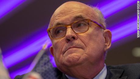 Rudy Giuliani gives shifting answers on seeking information from Ukrainian oligarch