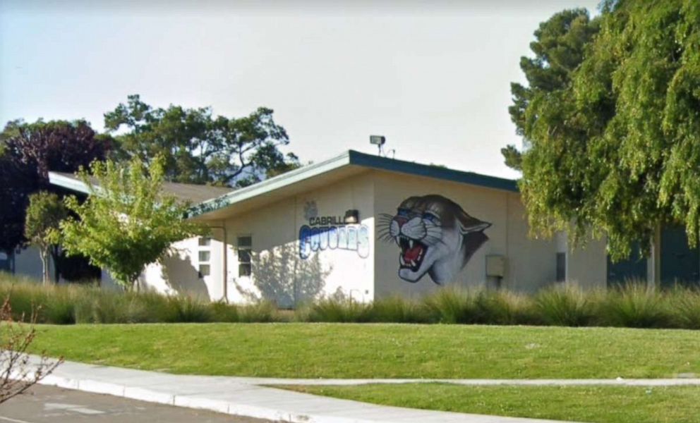 PHOTO: Cabrillo Middle School in Santa Clara, California.