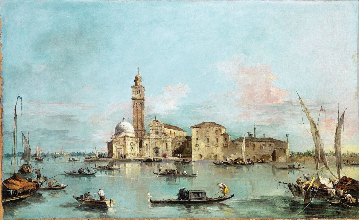 Francesco Guardi, 'The Island of San Michele, Venice', ca. 1770s.
