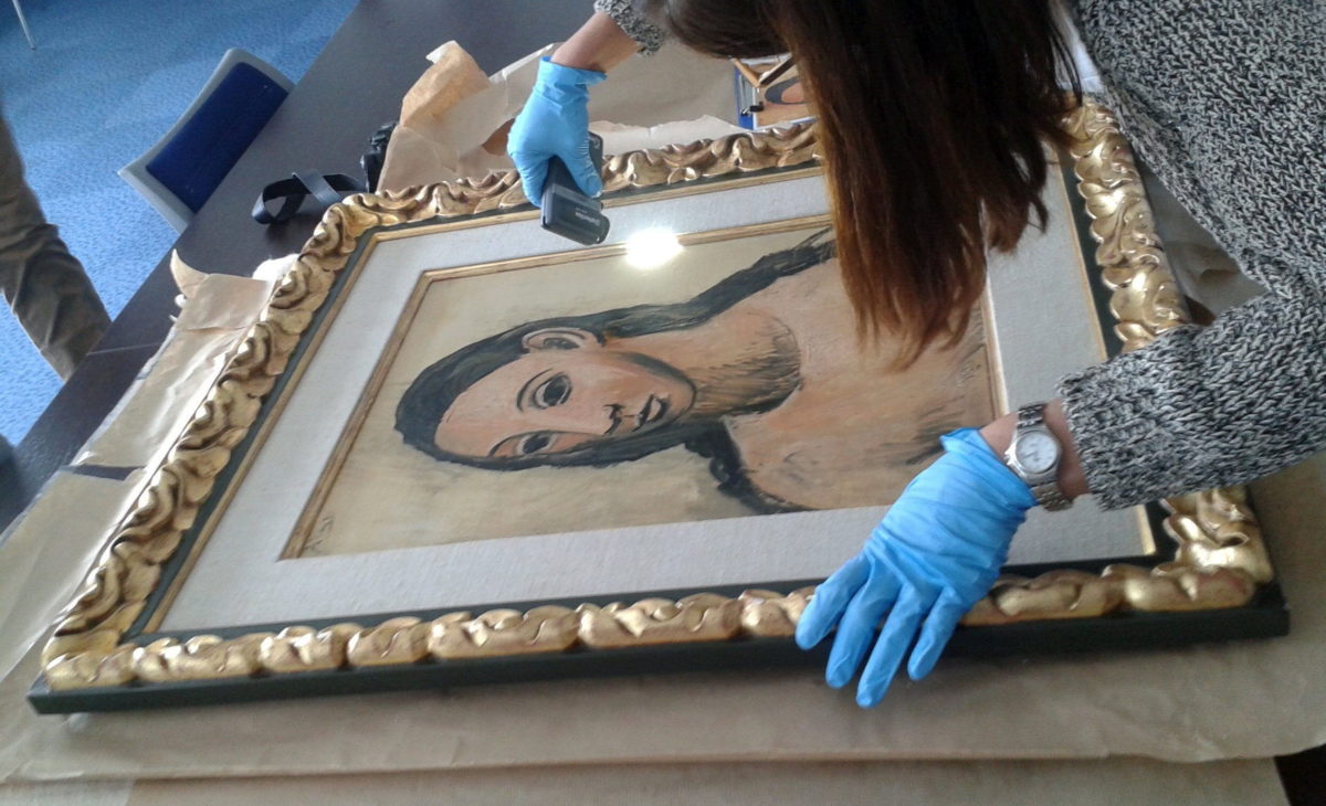 A Picasso painting that Jaime Botín has been accused of attempting to smuggle out of Spain.