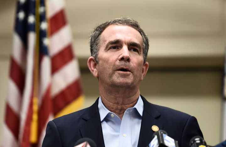 Virginia Gov. Ralph Northam (D) speaks about a mass shooting on June 1. Tougher gun laws would be a priority under unified De