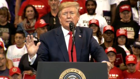 Trump defends military pardons over objections from &#39;deep state&#39; at Florida rally
