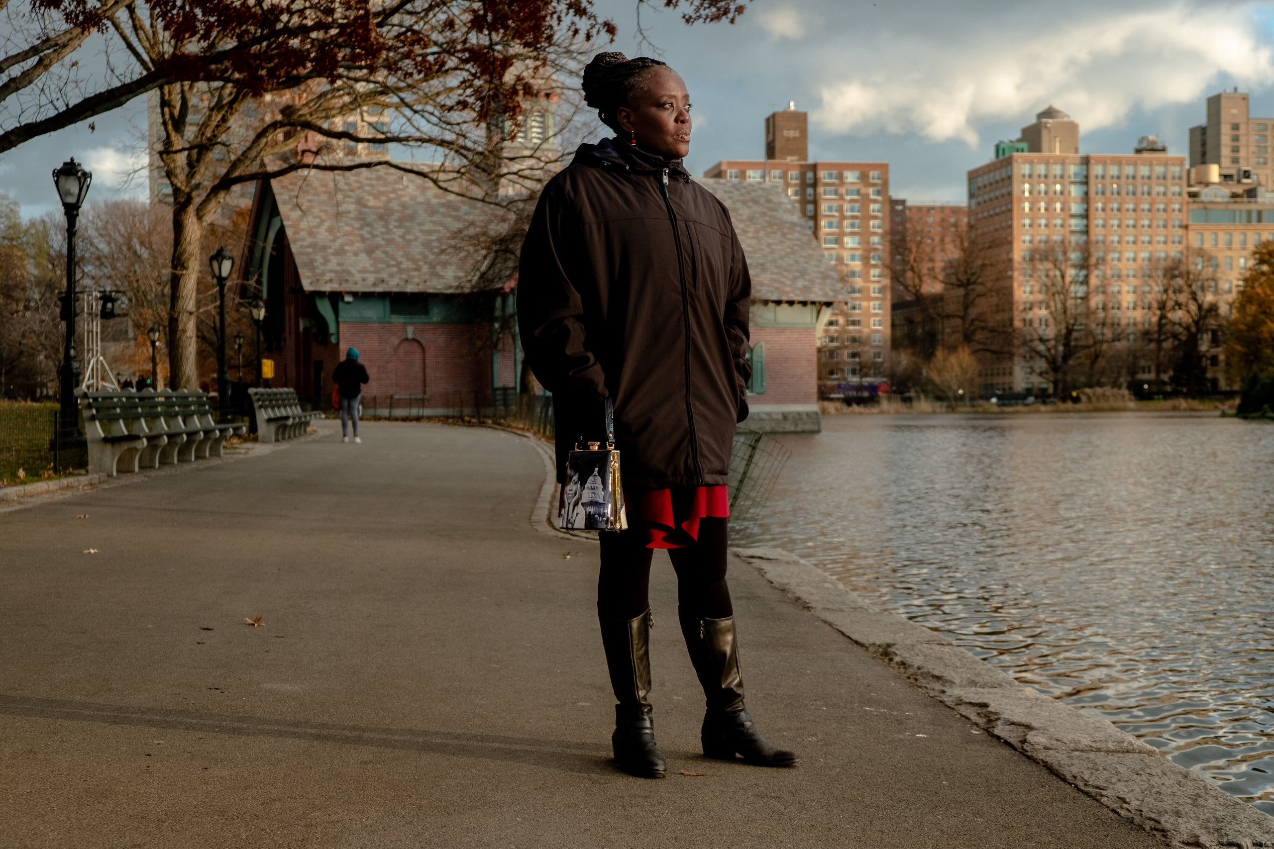 Cordell Cleare poses for a portrait in Central Park on Thursday.