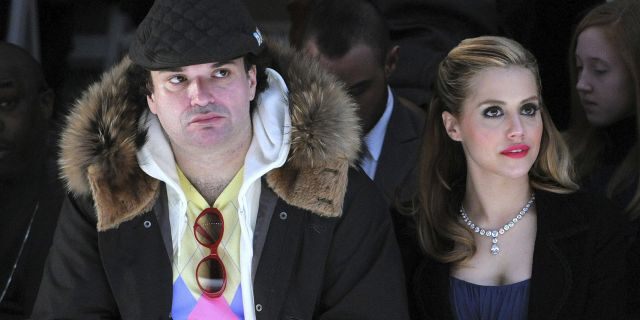 Brittany Murphy's (right) half-brother believes her death had to do with her husband, Simon Monjack (left). 