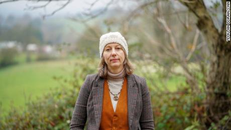 Gail Bradbrook at a farming cooperative in Stroud, in the western edge of the Cotswolds.