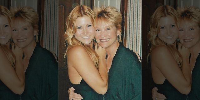 Gabrielle Stone with her mother Dee Wallace.