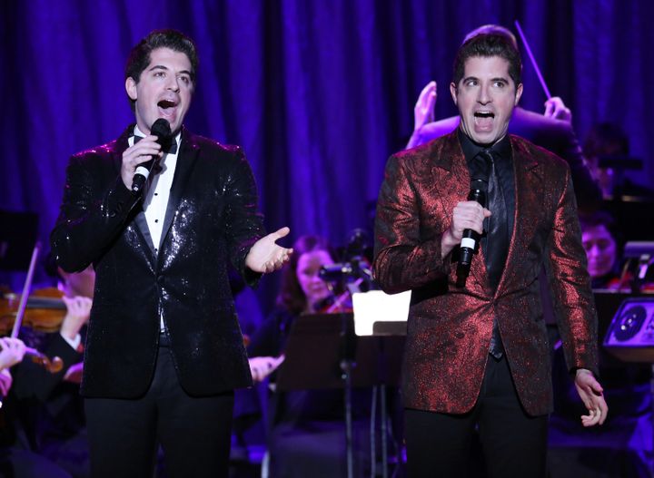 Twin brothers Will (left) and Anthony Nunziata have performed across the country as a duo.&nbsp;