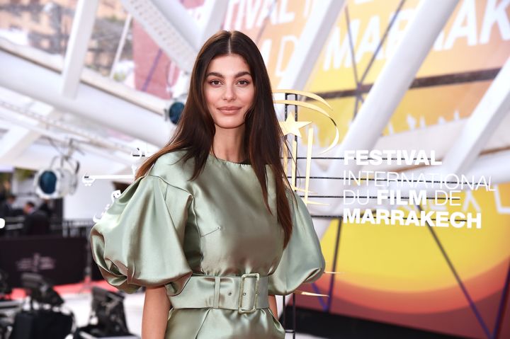 Camila Morrone attends the 18th Marrakech International Film Festival on Dec. 5 in Marrakech, Morocco.