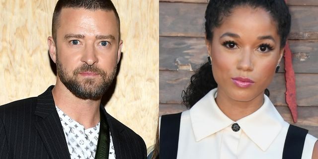 Justin Timberlake, left, and his "Palmer" co-star Alisha Wainwright, right, were spotted holding hands at a New Orleans bar.