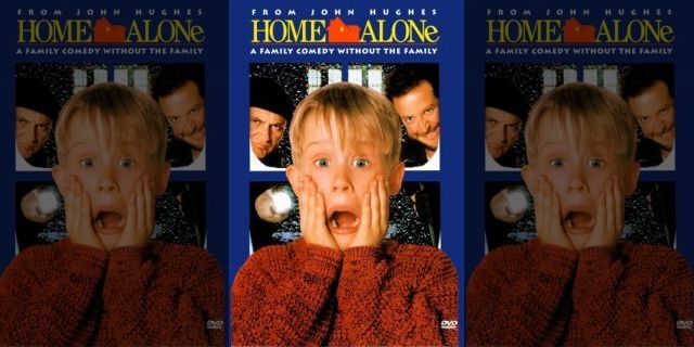 "Home Alone," which starred Macaulay Culkin, tells the story of an eight-year-old troublemaker who must protect his house from a pair of burglars when he is accidentally left home alone by his family during Christmas vacation. The film premiered in 1990.