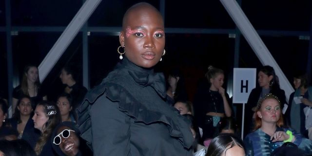  Mama Cax attends the Chromat Spring/Summer 2020 front row during New York Fashion Week: The Shows at Gallery I at Spring Studios on September 07, 2019 in New York City.