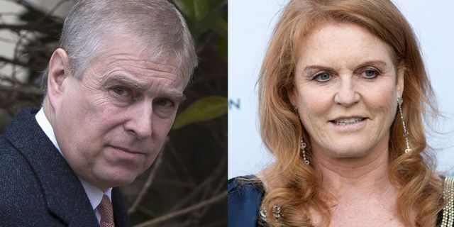 Prince Andrew (L) and Sarah Ferguson (R)