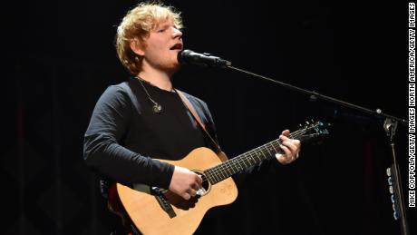 Ed Sheeran was the second most-streamed artist of the decade.