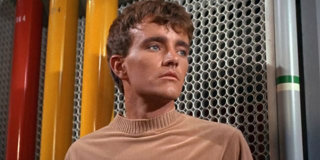 Robert Walker, Jr. as Charlie Evans in the STAR TREK episode, "Charlie X." Season 1, episode, 2. Original air date, September 15, 1966.